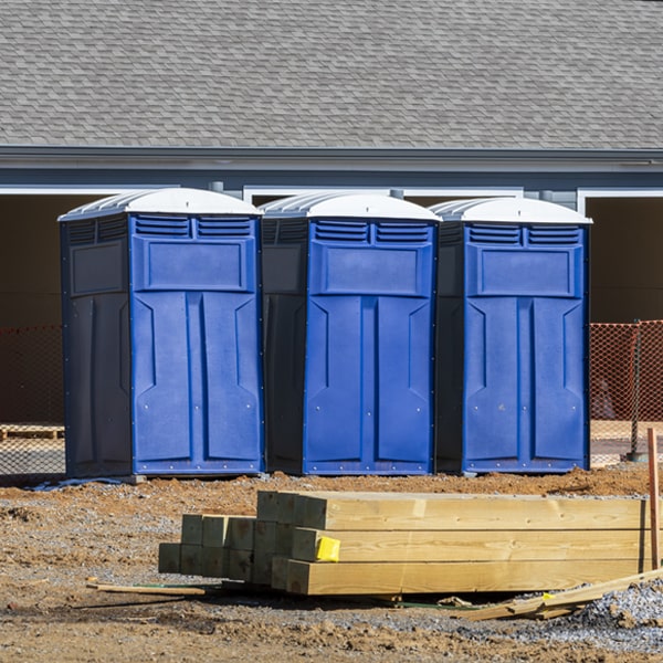 are there any restrictions on what items can be disposed of in the portable restrooms in Gobler Missouri